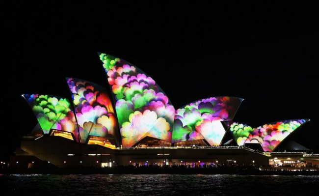 Фестиваль света в Сиднее