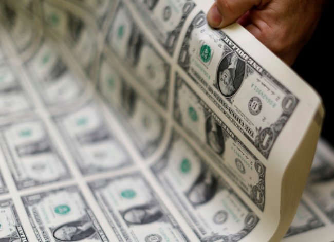 Как печатают доллары