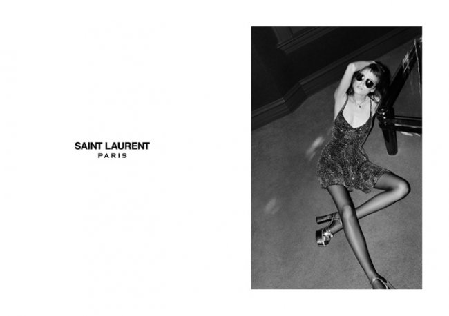 Рекламная кампания Saint Laurent весна-лето 2015