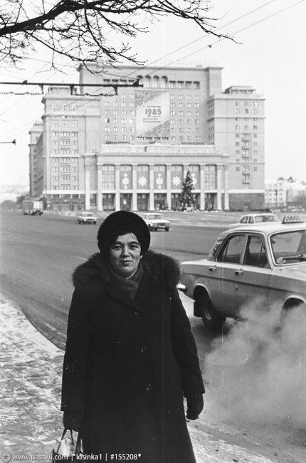 Прогулка по Москве 1985 года