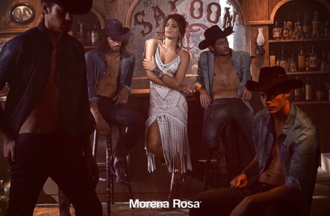 Изабели Фонтана в рекламной кампании Morena Rosa