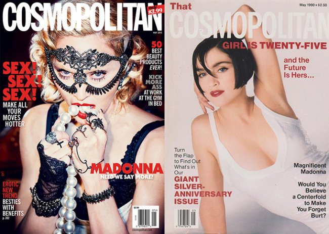 Мадонна в Cosmopolitan