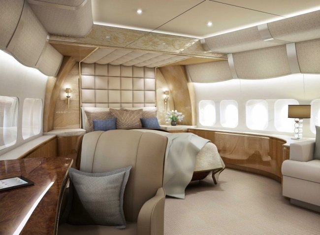 Как выглядит Boeing 747 VIP