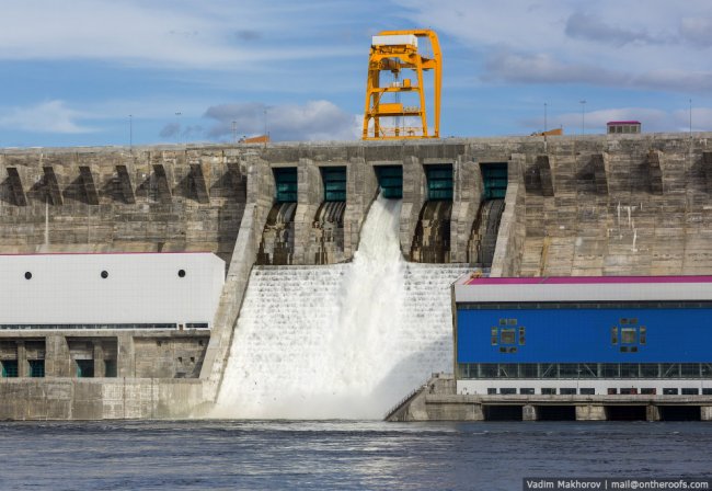 Водосброс Богучанская ГЭС