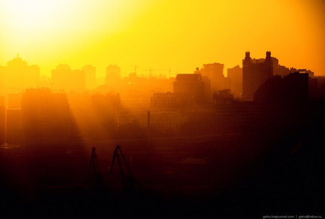 Один рассвет в Новосибирске