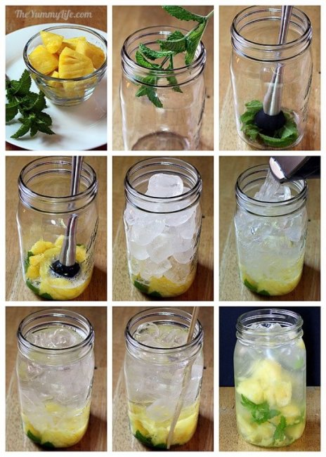 5 рецептов полезной фруктовой воды
