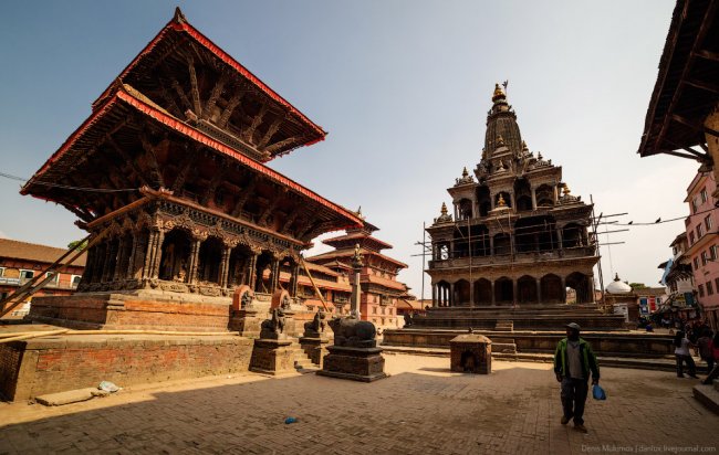 Столица Непала: сцены из жизни