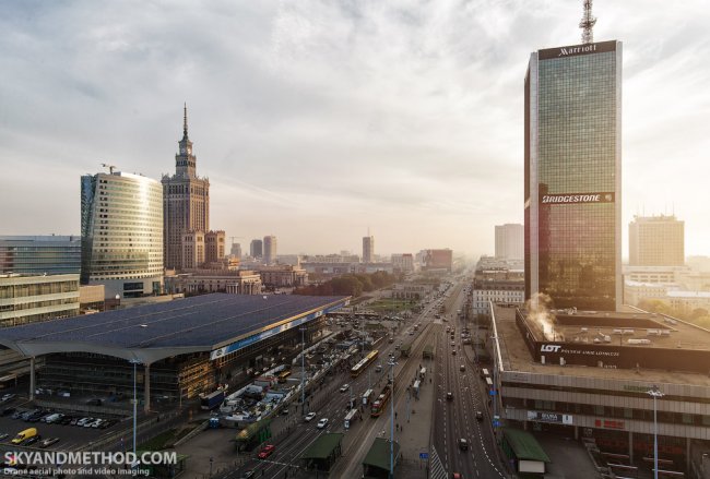 Варшава с высоты