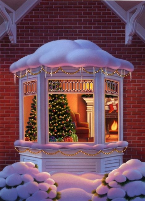 Сказочные зимние домики