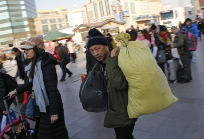 Кадры жизни людей в Китае