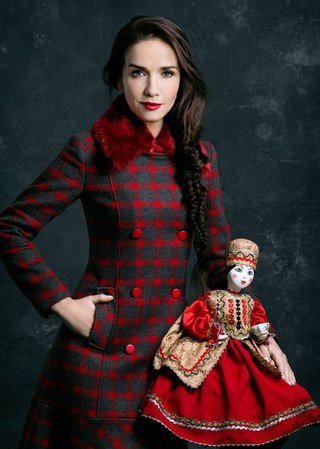 Звезда сериала «Дикий ангел» Наталья Орейро выпустила коллекцию одежды, посвященную России