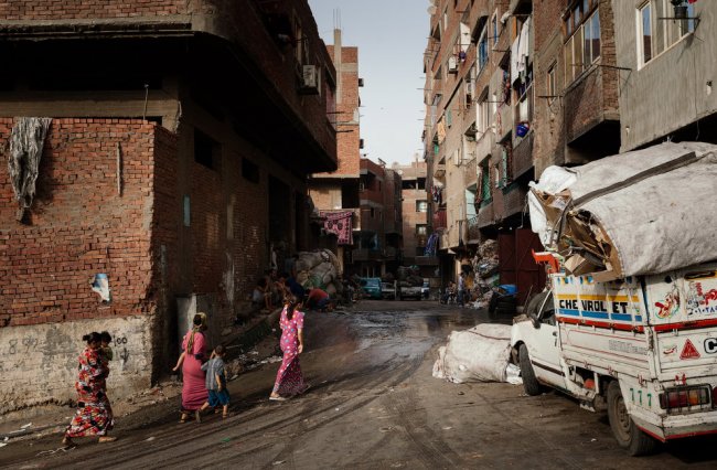 Город мусорщиков в Египте