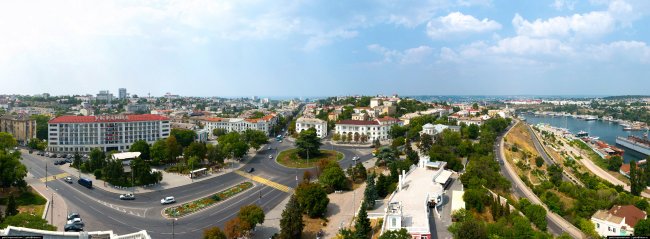 Севастополь и Симферополь с высоты: города пользы и славы