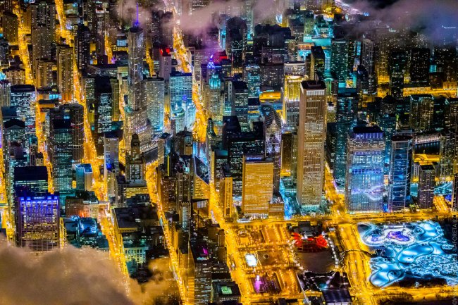 Потрясающие ночные панорамы крупнейших городов мира