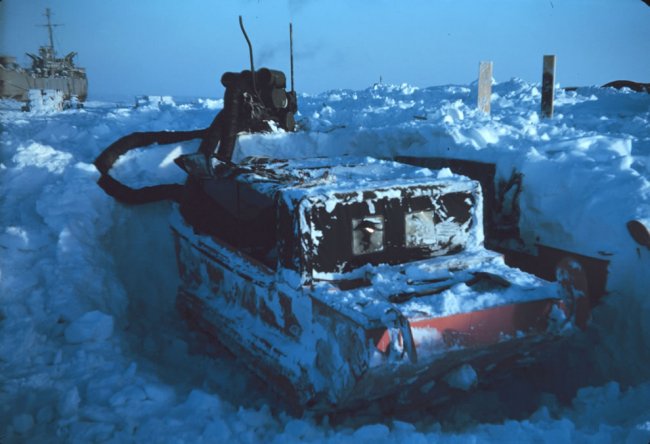 Холодные фотографии Северного полюса
