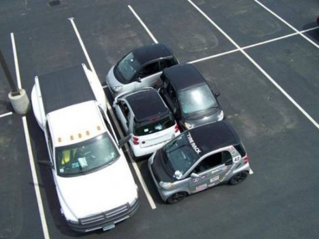 Автоместь за неправильную парковку (30 фото)