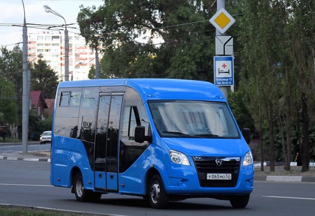 Прототип нового каркасного микроавтобуса ГАЗель Next