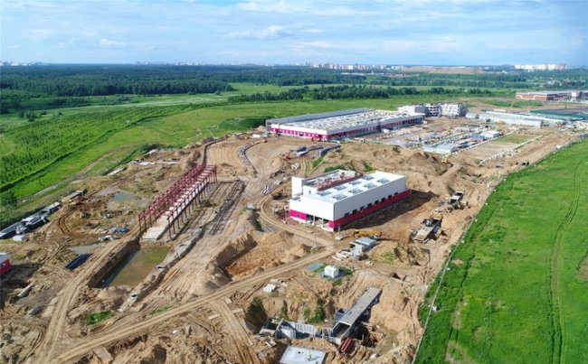 Строительство депо Руднёво в Москве