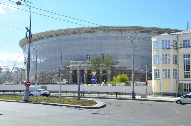 Строительство "Екатеринбург-Арены"