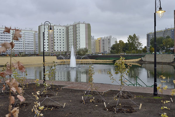 Реконструкция сквера Семейный в Челябинске