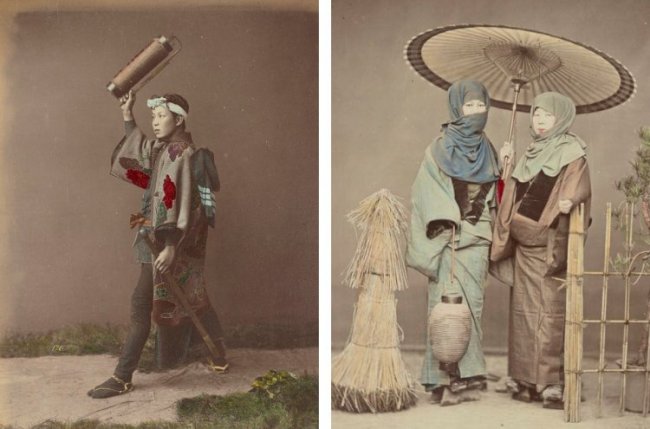 Япония в цвете на снимках XIX века