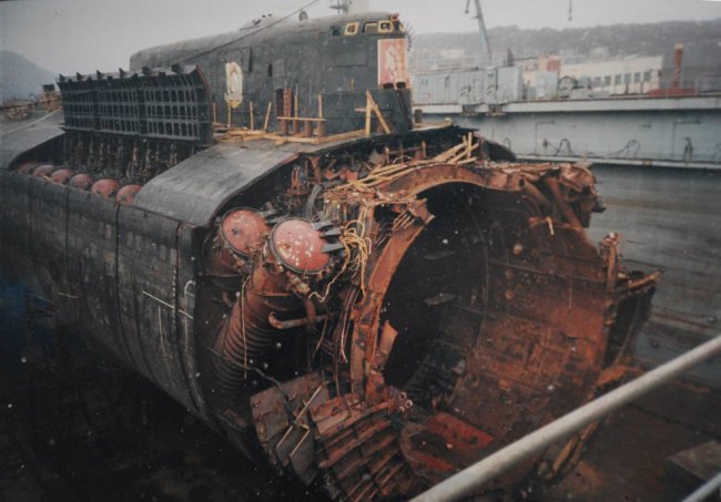 Самые крупные аварии на подводных лодках