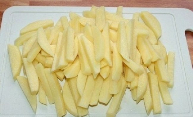 Готовим картофель фри без капли масла и жира
