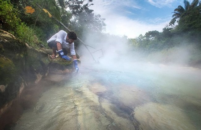 Шанай-Тимпишка — единственная в мире кипящая река
