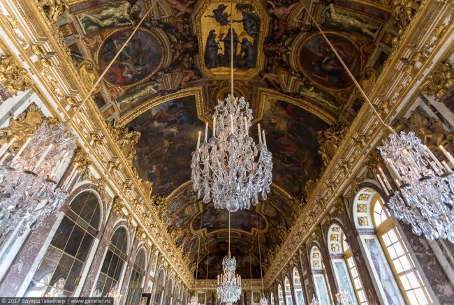 Прогулка по дворцу Версаль