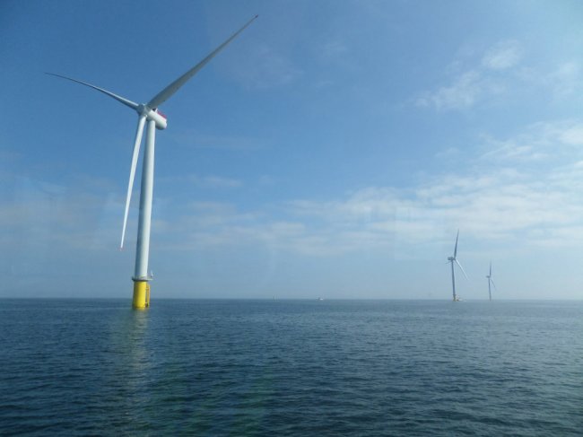 Крупнейшая в мире морская ветряная электростанция Hornsea One