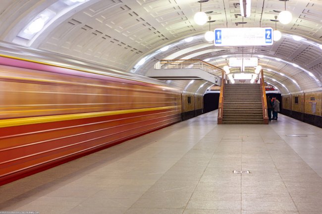 Станция «Библиотека имени Ленина». Прогулка по метро
