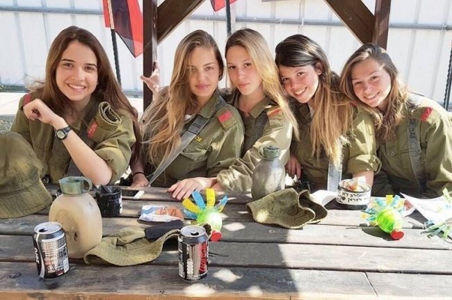 Откуда в Израильской армии так много симпатичных славянок.