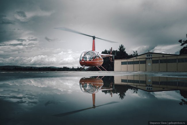 Вертолёты во Владивостоке