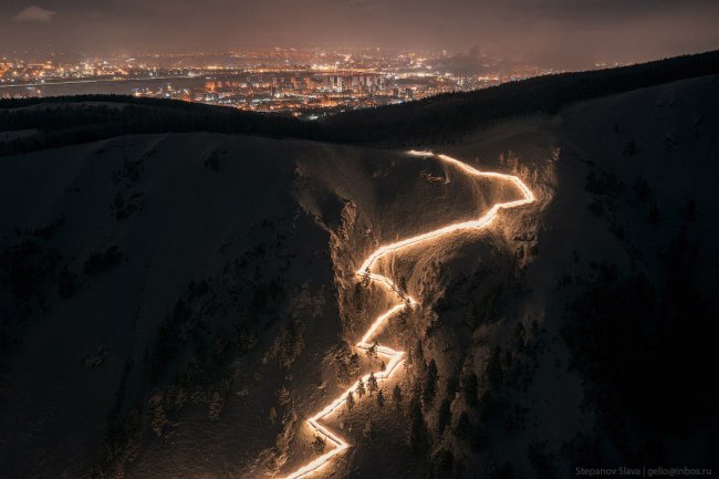 Самая длинная лестница в России