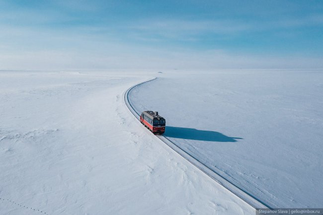 Самая северная железная дорога в мире