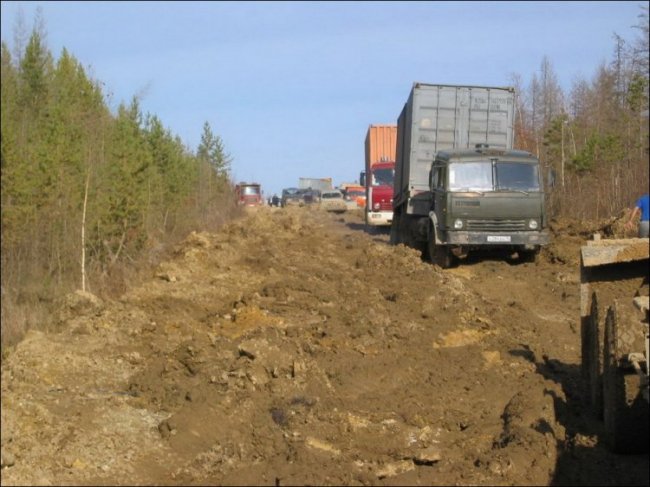 Одна из самых опасных дорог в мире