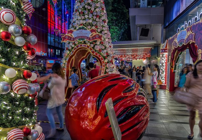 Сингапур перед Рождеством