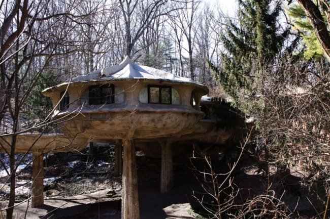Удивительный дом-гриб