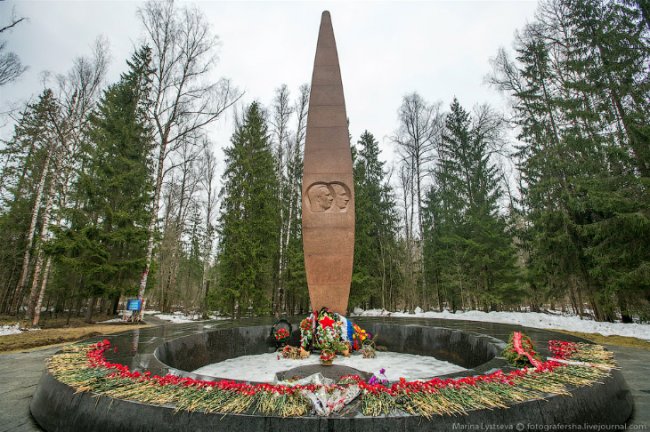Место гибели Гагарина сегодня