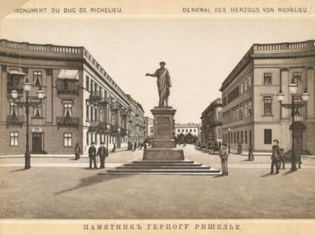 Как герцог де Ришелье поборол эпидемию чумы, или Почему в Одессе стоит памятник Дюку