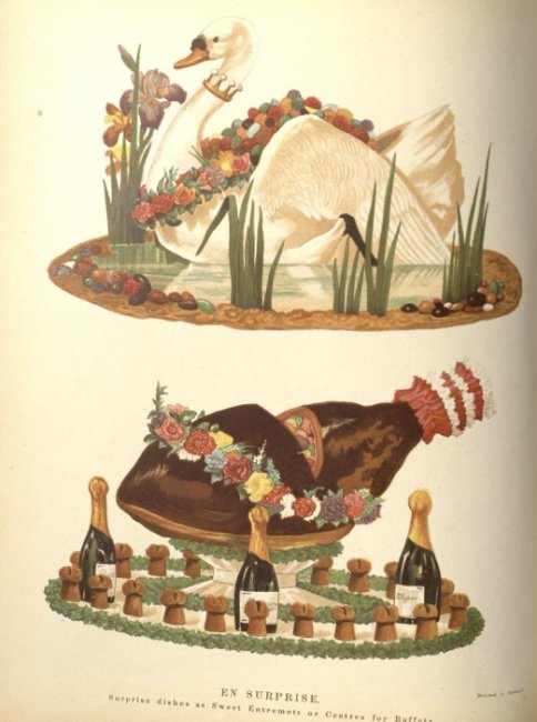 Самые изысканные блюда викторианской эпохи: молочные поросята и петухи в костюмах