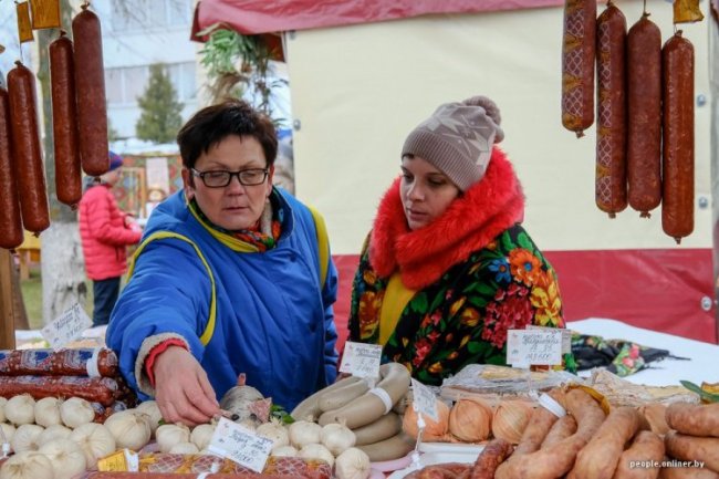 Фоторепортаж с дожинок в Логойске