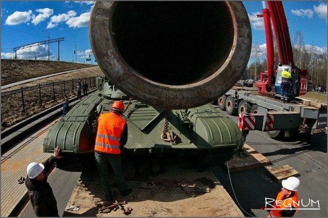 Фоторепортаж В музей прорыва блокады Ленинграда привезли танки
