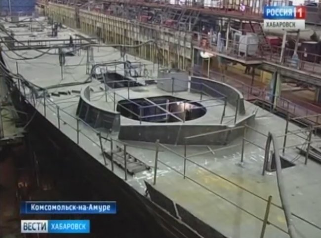 Строительство корветов проекта 20380 на Амурском судостроительном заводе