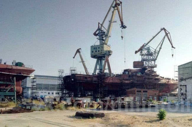 Строительство патрульных кораблей проекта 22160 на ССЗ Залив в Крыму