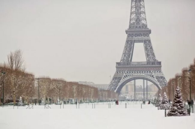 Зимний Париж 