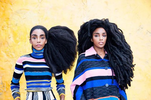 Сёстры, стыдившиеся своих волос, прославились благодаря им (10 фото)