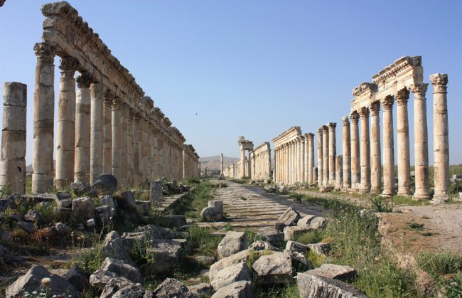 Апамея - символ античности Сирии 