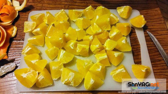 Как сварить апельсиновое варенье
