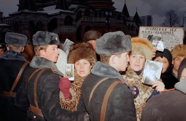 Последние месяцы существования СССР в фотографиях